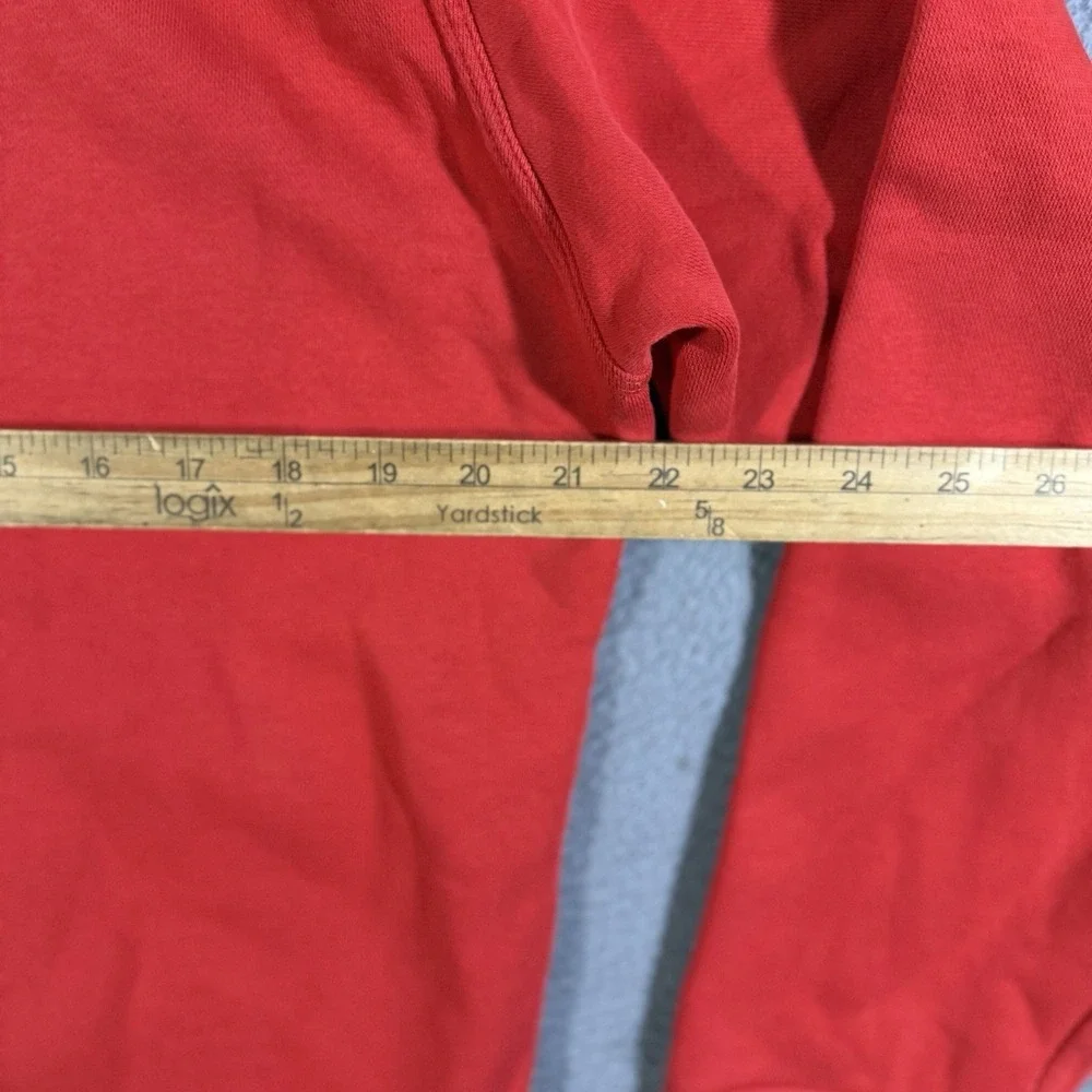 Vintage Center Swoosh Nike Medium Red Hoodie Atlanta Fire United Drifit Soccer‎
